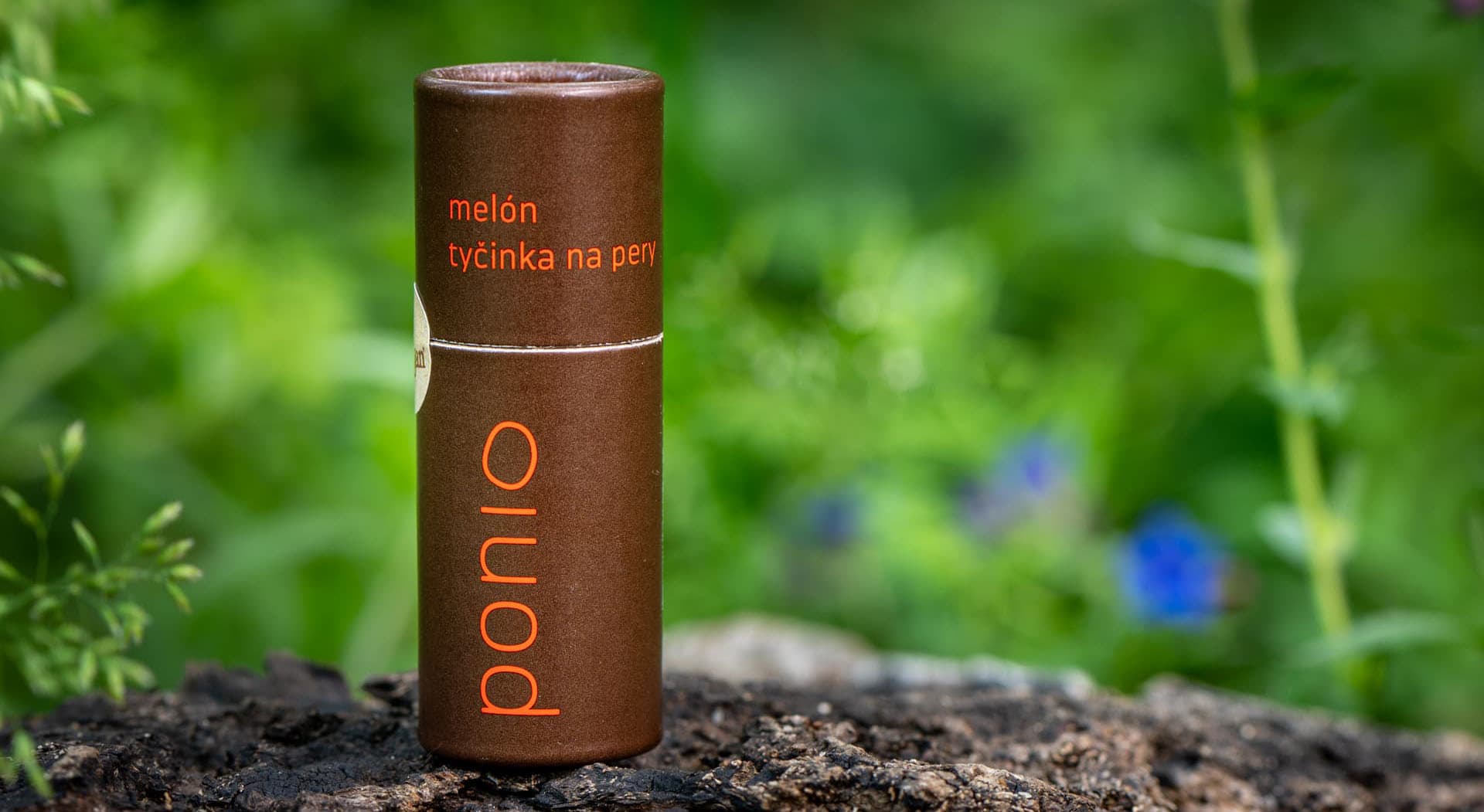 Ponio Tyčinka na pery Melón - prírodný balzam na pery